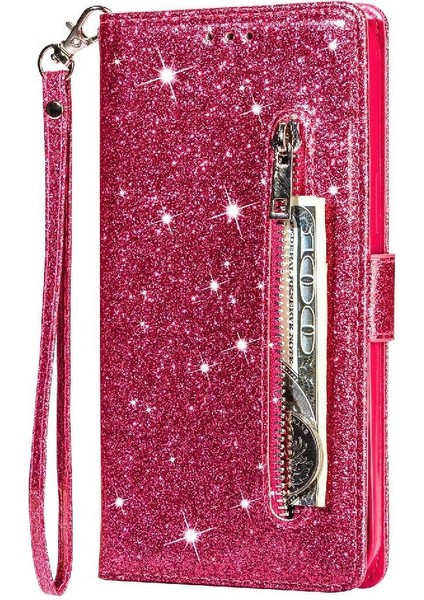 IPhone 11 Için Fermuarlı Cebi Durumda Pu Deri Manyetik Kapatma Glitter (Yurt Dışından) indirimleri