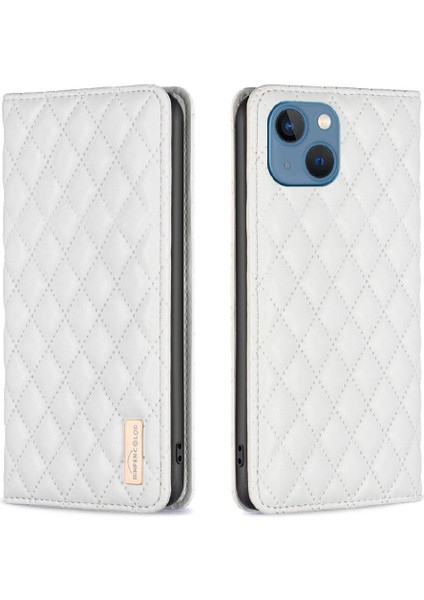 IPhone 13 Için Flip Case Darbeye Manyetik Kapatma Kart Yuvaları Tutucu Tam (Yurt Dışından)