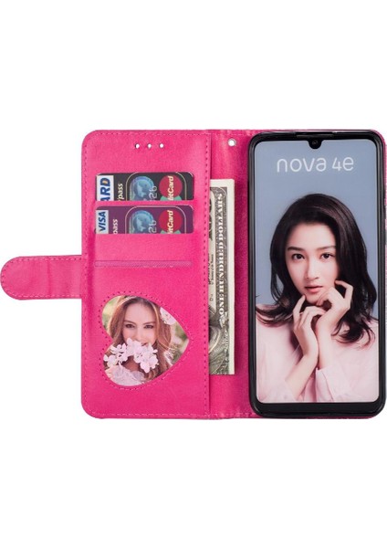 Huawei P30 Lite Glitter Cüzdan Kılıf Bilek Kayışı Için Fermuarlı Cebi Durumda (Yurt Dışından) modelleri