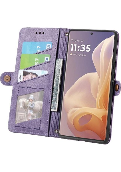 Realme 13 Flip Kapak Cüzdan Için Flip Case Basit Iş Darbeye Vaka (Yurt Dışından) indirimleri