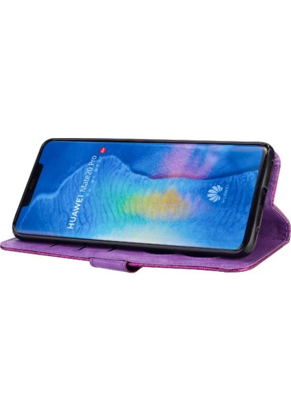 Huawei Mate 20 Pro Için Fermuar Cep Durumda Pu Deri Kart Tutucu Bilek (Yurt Dışından)