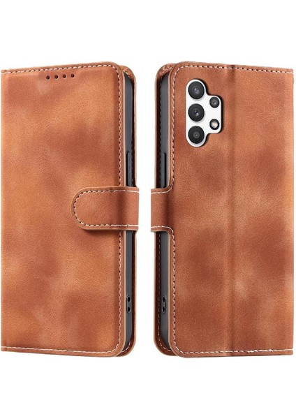 Samsung Galaxy A32 5g Bilek Kayışı Manyetik Pu Deri Cüzdan Için Flip Case (Yurt Dışından) fırsatları