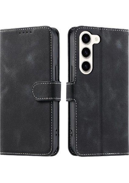 Samsung Galaxy S23 Için Flip Case Pu Deri Cüzdan Kart Yuvaları Manyetik (Yurt Dışından) fiyatları