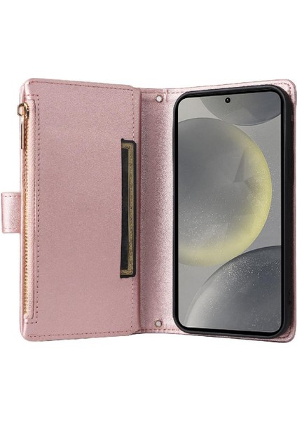 Samsung Galaxy S24 Artı Cüzdan Kayış Darbeye Kart Yuvaları Için Flip Case (Yurt Dışından) fırsatları
