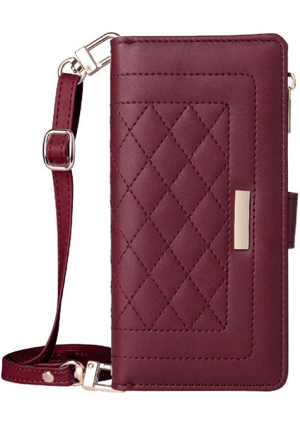 Samsung Galaxy S21 Ultra Kayış Darbeye Cüzdan Kart Yuvaları Için Flip Case (Yurt Dışından) indirimleri