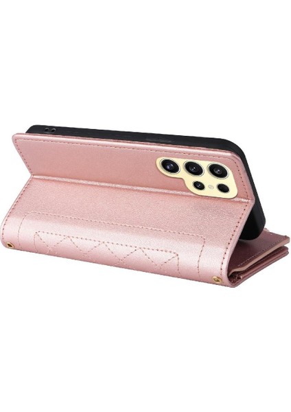 Samsung Galaxy S24 Ultra Cüzdan Kayış Darbeye Kart Yuvaları Için Flip Case (Yurt Dışından) fiyatları
