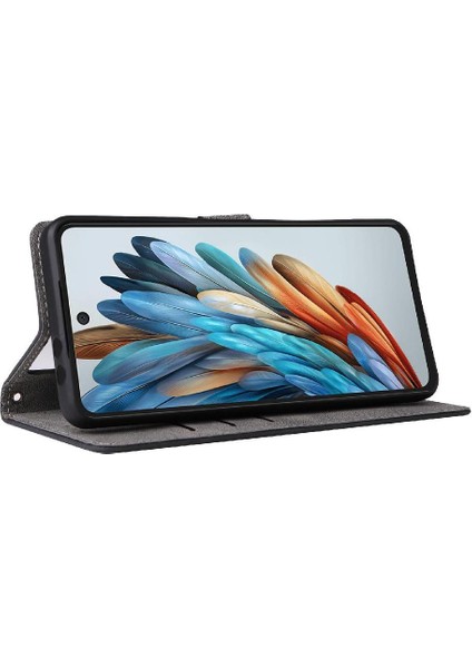 Nubia Müzik Z2353 Pu Deri Kart Yuvaları Kapak Manyetik Kapak (Yurt Dışından) modelleri