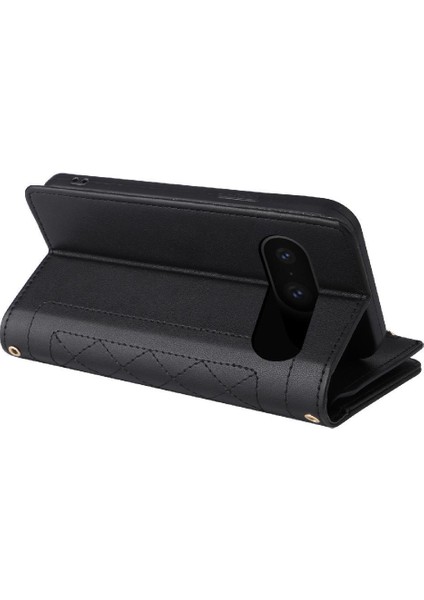 Google Piksel 8 Kart Yuvaları Darbeye Dayanıklı Kayış Cüzdan Için Flip Case (Yurt Dışından)