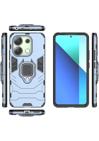 Halka Araba Montaj Kickstand Durumda Xiaomi Redmi Için Not 13 4g Metal Halka Sınıf (Yurt Dışından)