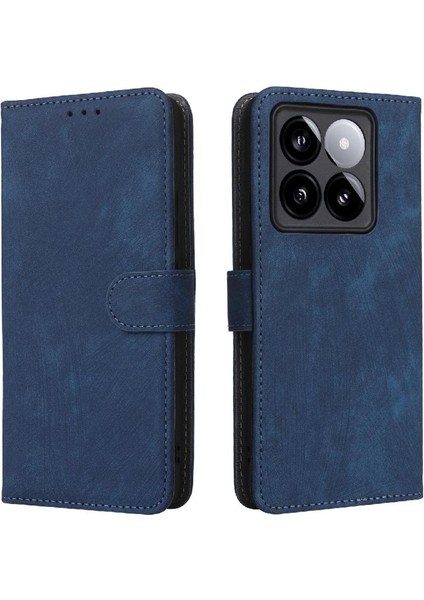 Xiaomi 14T Kart Yuvaları Için Kılıf Kapak Rfıd Engelleme Pu Deri Manyetik (Yurt Dışından)
