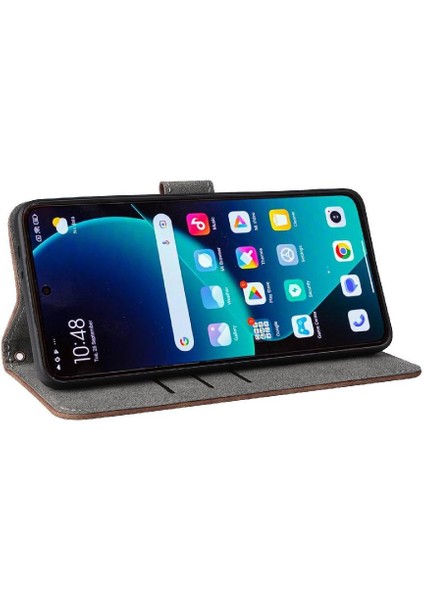 Xiaomi 14T Kart Yuvaları Için Kılıf Kapak Rfıd Engelleme Pu Deri Manyetik (Yurt Dışından) modelleri