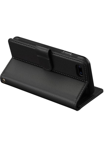 IPhone 7 Için Flip Case Artı/8 Artı Cüzdan Kılıf Pu Deri Bölünmüş Deri 2 (Yurt Dışından) fırsatları