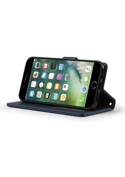 IPhone 7 Için Flip Case Artı/8 Artı Cüzdan Kılıf Pu Deri Bölünmüş Deri 2 (Yurt Dışından) indirimleri