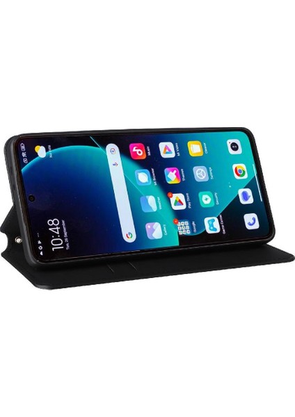 Xiaomi 14T Pro Pu Deri Kart Yuvaları Için Flip Case Tutucu 3D Desen (Yurt Dışından) fırsatları