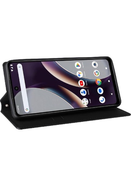 Blu G54 Manyetik Kapatma Pu Deri Kart Yuvaları Tutucu 3D Için Flip Case (Yurt Dışından)