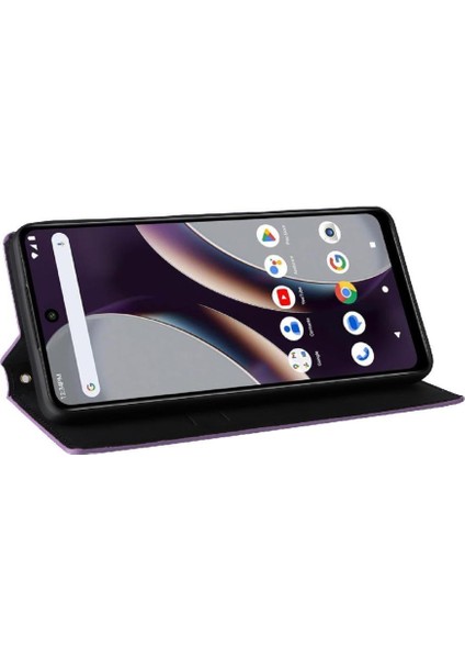 Blu G54 Manyetik Kapatma Pu Deri Kart Yuvaları Tutucu 3D Için Flip Case (Yurt Dışından)