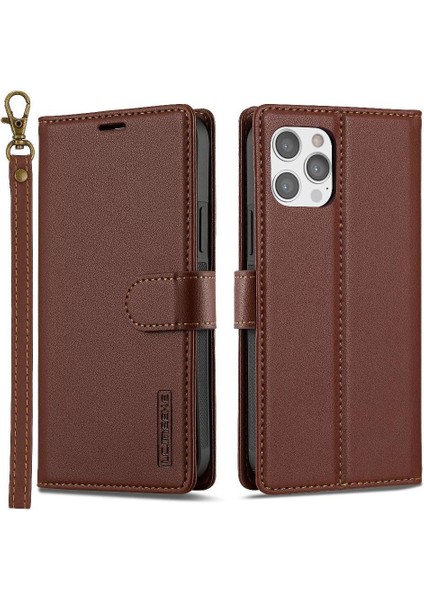 IPhone 11 Için Flip Case Pro Bölünmüş Deri Cüzdan Telefon Kapak Pu Deri 2 (Yurt Dışından)