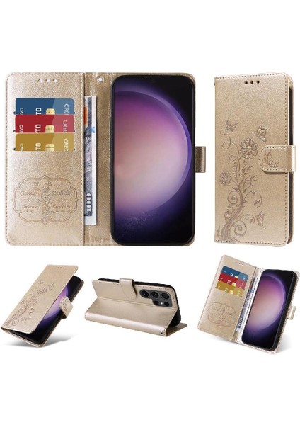 Samsung Galaxy S24 Için Flip Case Ultra Flip Deri Cardyuvaları Çiçek (Yurt Dışından) fırsatları