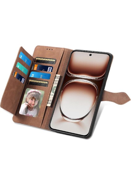 Oneplus Nord 4 Flip Fermuar Tarzı Çoklu Kart Yuvası Iş Cüzdan Için Kılıf (Yurt Dışından) fırsatları
