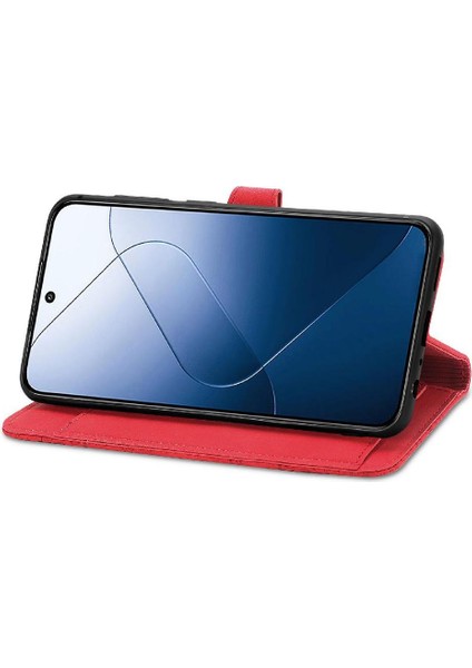 Xiaomi 14T Pro Iş Çoklu Kart Yuvası Çok Renkli Cüzdan Flip Için Kılıf (Yurt Dışından) modelleri