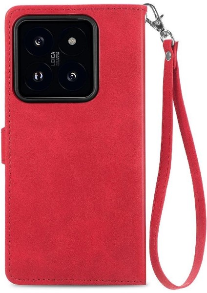 Xiaomi 14T Pro Iş Çoklu Kart Yuvası Çok Renkli Cüzdan Flip Için Kılıf (Yurt Dışından) indirimleri