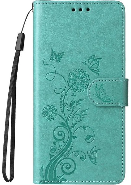 IPhone 14 Için Flip Case Pro Max Cardyuvaları Çiçek Flip Deri (Yurt Dışından)