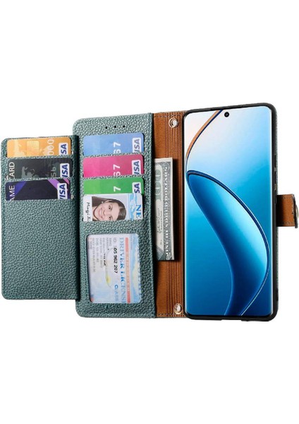 Realme 13 Cüzdan Darbeye Deri Kılıf Fermuar Aşk Için Flip Case (Yurt Dışından) fırsatları