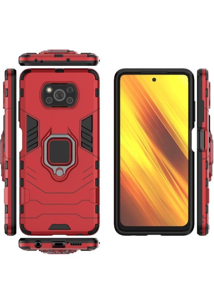 Halka Araba Montaj Kickstand Durumda Xiaomi Poco X3 Nfc/x3 Pro Kickstand Yüzük (Yurt Dışından)