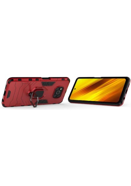 Halka Araba Montaj Kickstand Durumda Xiaomi Poco X3 Nfc/x3 Pro Kickstand Yüzük (Yurt Dışından)