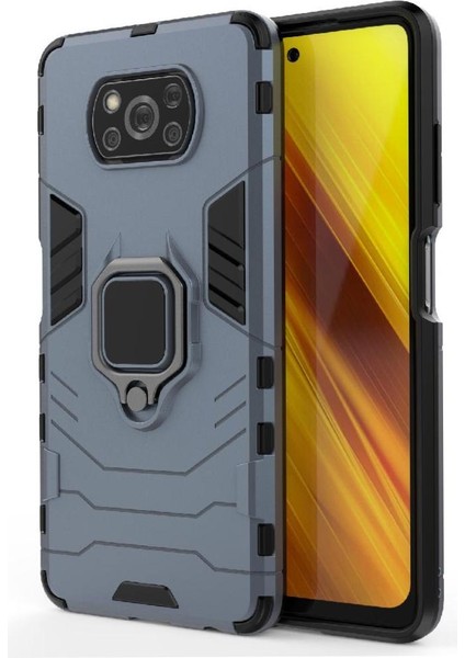 Halka Araba Montaj Kickstand Durumda Xiaomi Poco X3 Nfc/x3 Pro Kickstand Yüzük (Yurt Dışından)