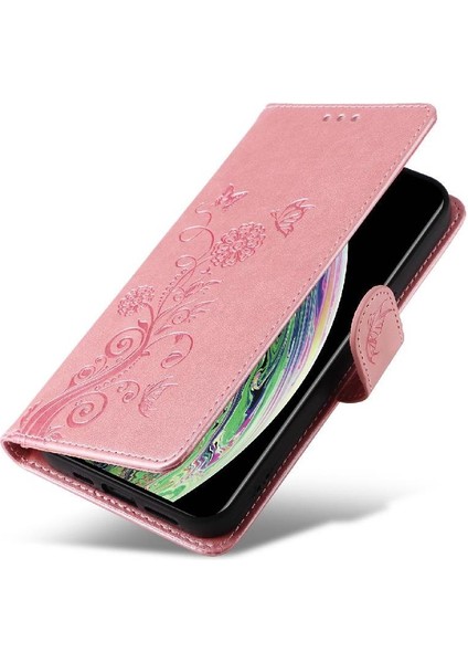 IPhone x Için Flip Case/xs Flip Çiçek Cardyuvaları Deri (Yurt Dışından)