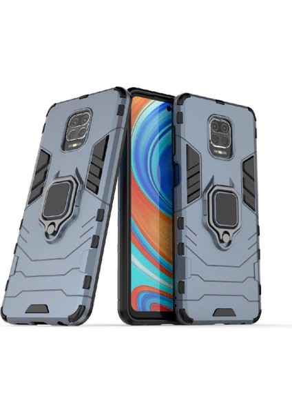 Halka Araba Montaj Kickstand Durumda Xiaomi Redmi Not 9 Için Pro Max Darbeye (Yurt Dışından)