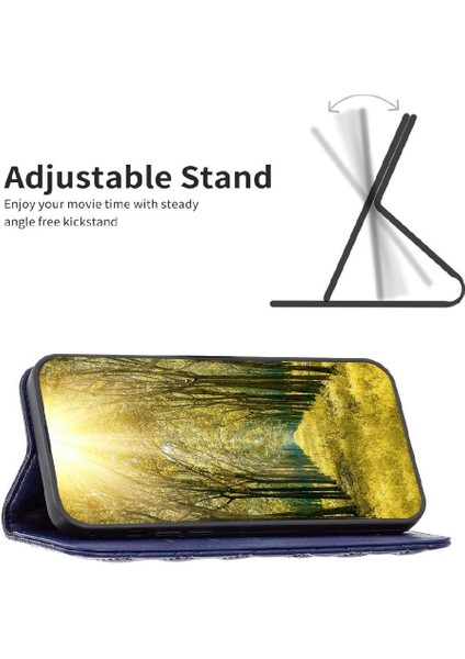 IPhone 11 Için Flip Case Pro Max Tam Koruma Cüzdan Manyetik Kapatma (Yurt Dışından)