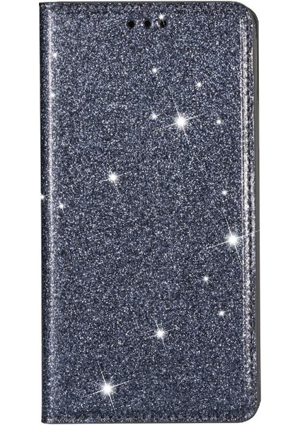 IPhone Xs Max Pu Deri Flip Case Cüzdan Kart Için Glitter Flip Case (Yurt Dışından)