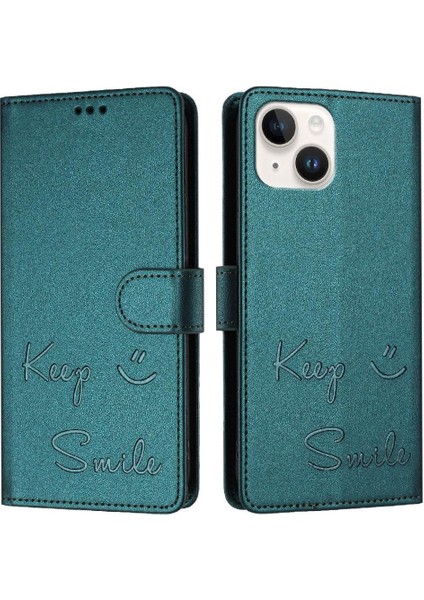 IPhone 13 Için Kılıf Rfıd Engelleme Kart Tutucu Cüzdan Kapak Çevirin Pu Deri (Yurt Dışından)