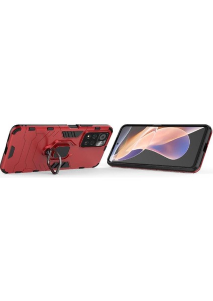 Halka Araba Montaj Kickstand Durumda Xiaomi Redmi Için Not 11 Pro Artı 5g Sınıf (Yurt Dışından)