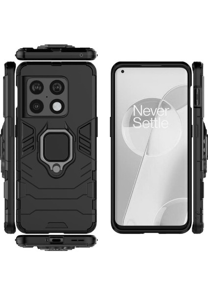 Oneplus 10 Pro Metal Halka Tutucu Sınıf Için Halka Araba Montaj Kickstand Durumda (Yurt Dışından)