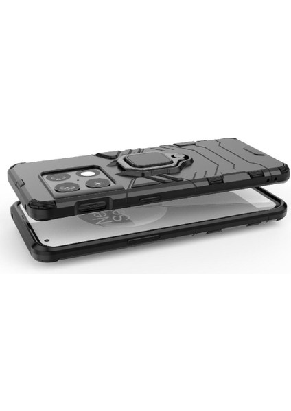 Oneplus 10 Pro Metal Halka Tutucu Sınıf Için Halka Araba Montaj Kickstand Durumda (Yurt Dışından)
