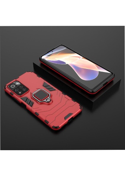 Halka Araba Montaj Kickstand Durumda Xiaomi Redmi Için Not 11 Pro Artı 5g Sınıf (Yurt Dışından)