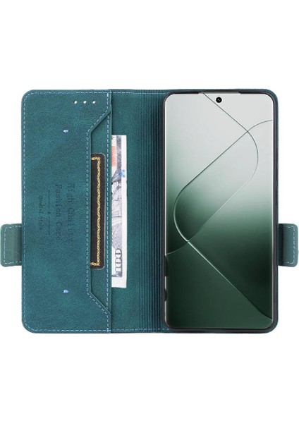 Xiaomi 14T Pro Manyetik Cüzdan Kart Tutucu Kapak Kickstand Için Flip Case (Yurt Dışından) modelleri