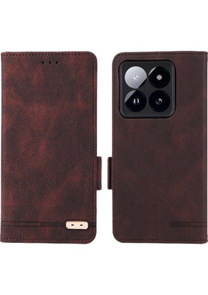 Xiaomi 14T Pro Manyetik Cüzdan Kart Tutucu Kapak Kickstand Için Flip Case (Yurt Dışından) fiyatları