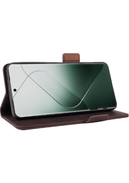 Xiaomi 14T Pro Manyetik Cüzdan Kart Tutucu Kapak Kickstand Için Flip Case (Yurt Dışından) modelleri