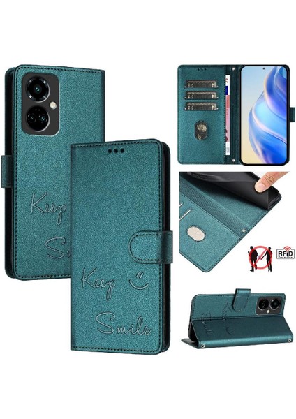 Tecno Camon 19 Pro 5g Için Kılıf Pu Deri Kart Tutucu Cüzdan Kapak Çevirin (Yurt Dışından)