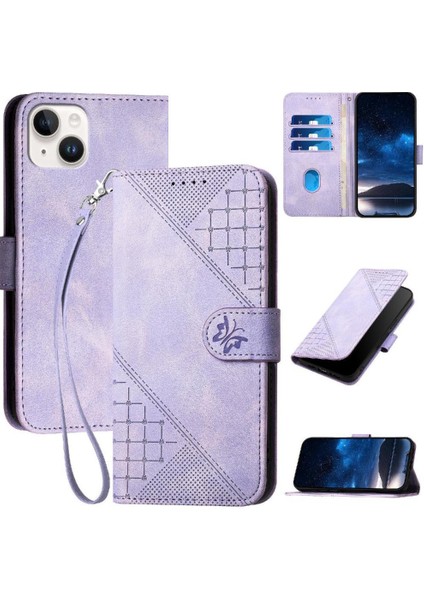 Ayrılabilir El ile IPhone 14 Artı ve Kredi Kartı Yuvası Için Flip Case (Yurt Dışından)