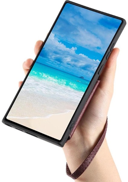 Cüzdan Kılıf Samsung Galaxy Için A52S 5g Flip Folio Kılıf 3 Büyük Kart Rfıd (Yurt Dışından)