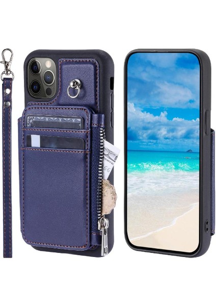 Cüzdan Kılıf IPhone 11 Pro Max 3 Büyük Kart Rfıd Engelleme Flip Folio Pu (Yurt Dışından)