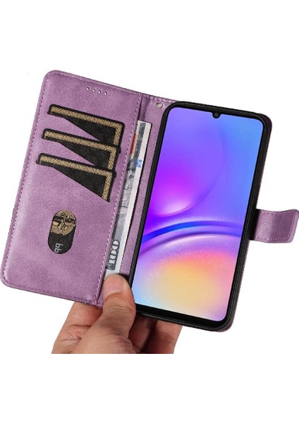 Mays Boutique Elmas Dikiş Yüksek Kaliteli Telefon ile Samsung Galaxy A06 Için Flip Case (Yurt Dışından)