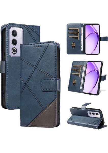Oppo A3 Pro 5g Deri Telefon Koruma Kılıfı ve Kart Yuvası Için Flip Case (Yurt Dışından)