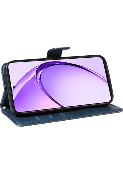 Oppo A3 Pro 5g Deri Telefon Koruma Kılıfı ve Kart Yuvası Için Flip Case (Yurt Dışından)