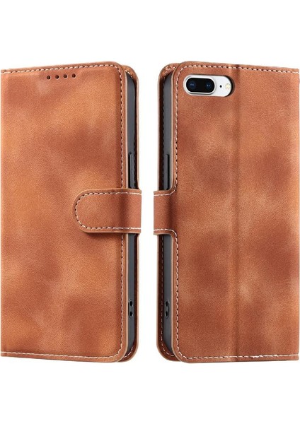 IPhone 6 Için Flip Case Artı/6s Artı Kickstand Bilek Kayışı Manyetik Pu Kart (Yurt Dışından) indirimleri